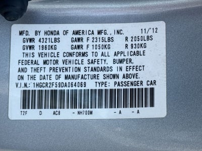 2013 Honda Accord Sport