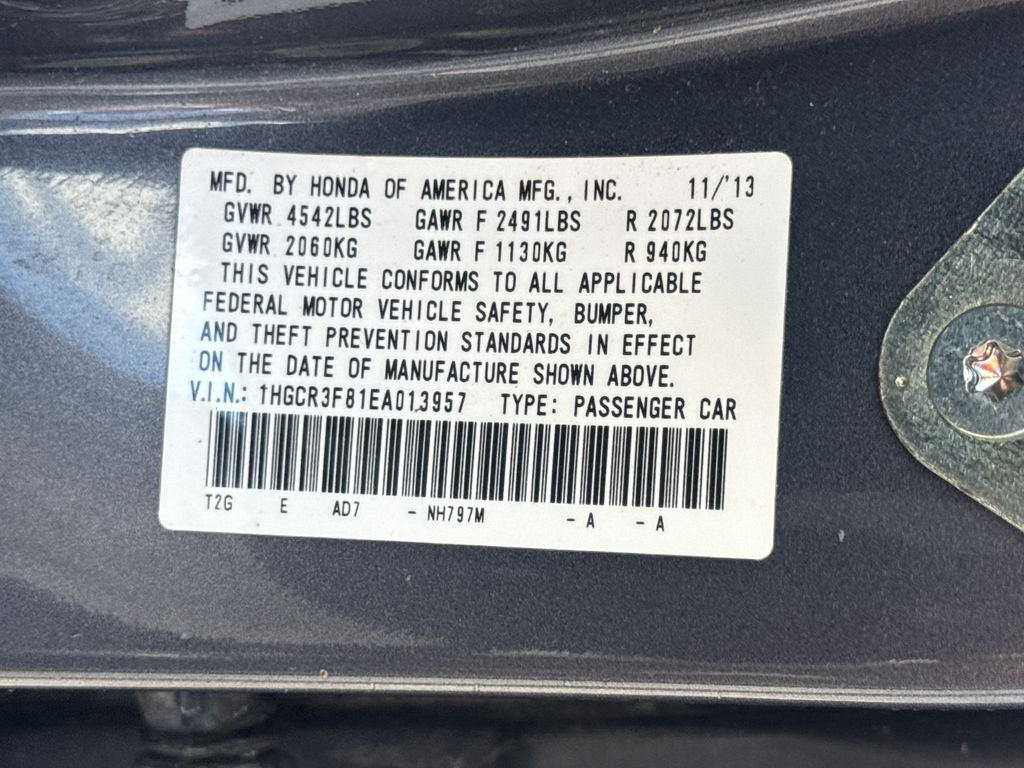 2014 Honda Accord EX-L