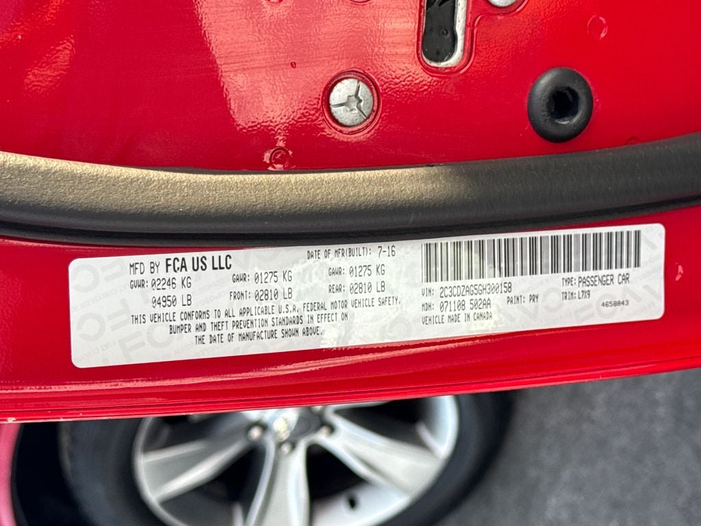 2016 Dodge Challenger SXT