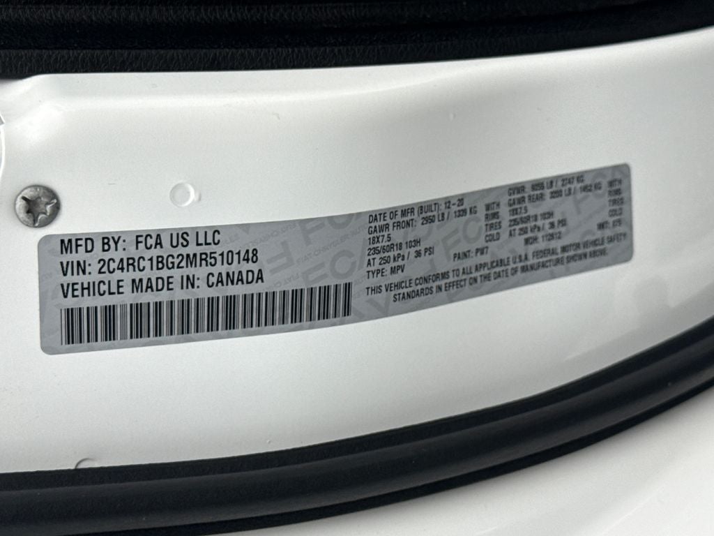 2021 Chrysler Pacifica Touring L