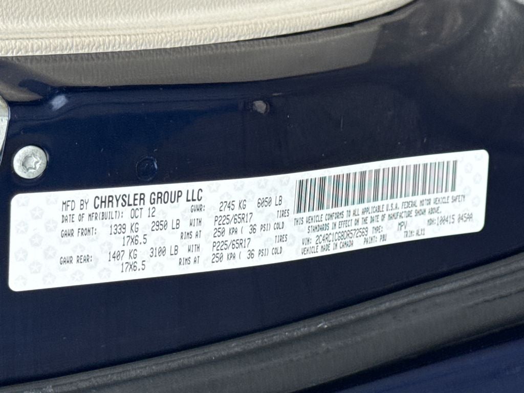 2013 Chrysler Town & Country Touring-L