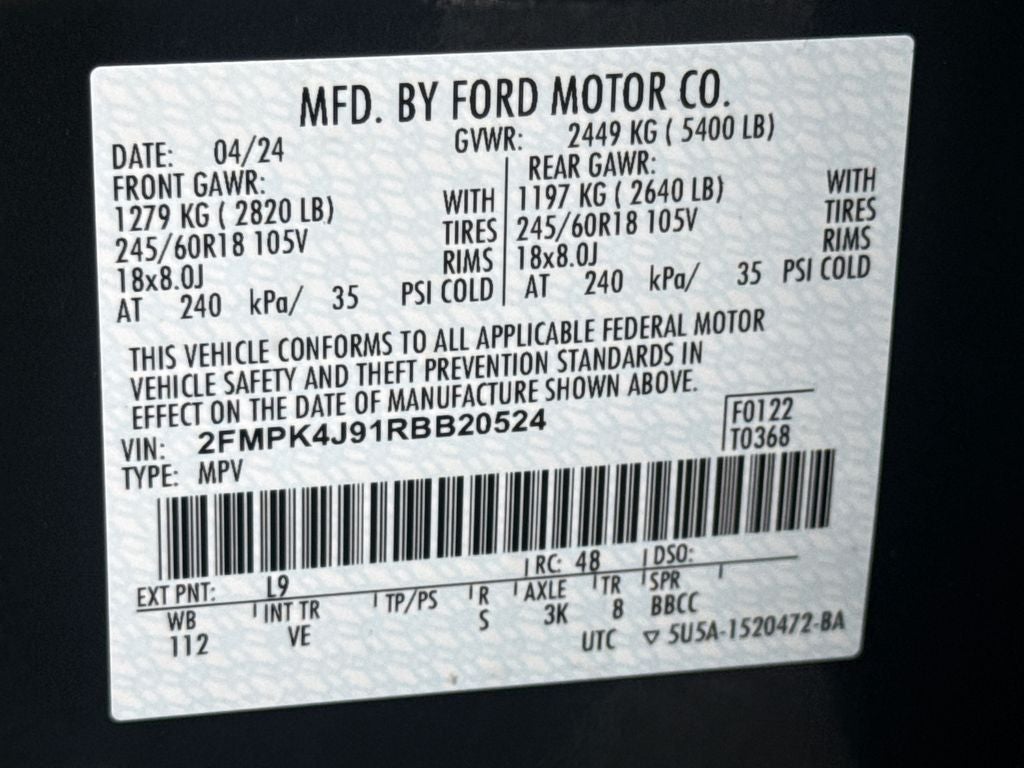 2024 Ford Edge SEL