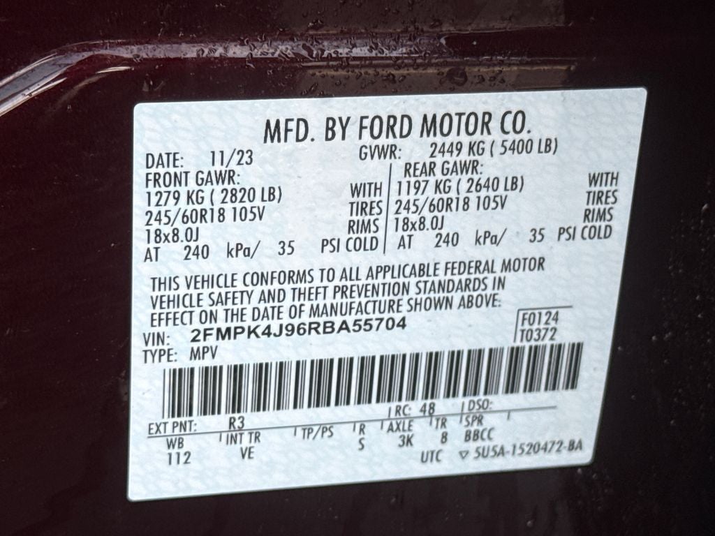 2024 Ford Edge SEL