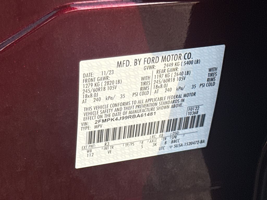 2024 Ford Edge SEL