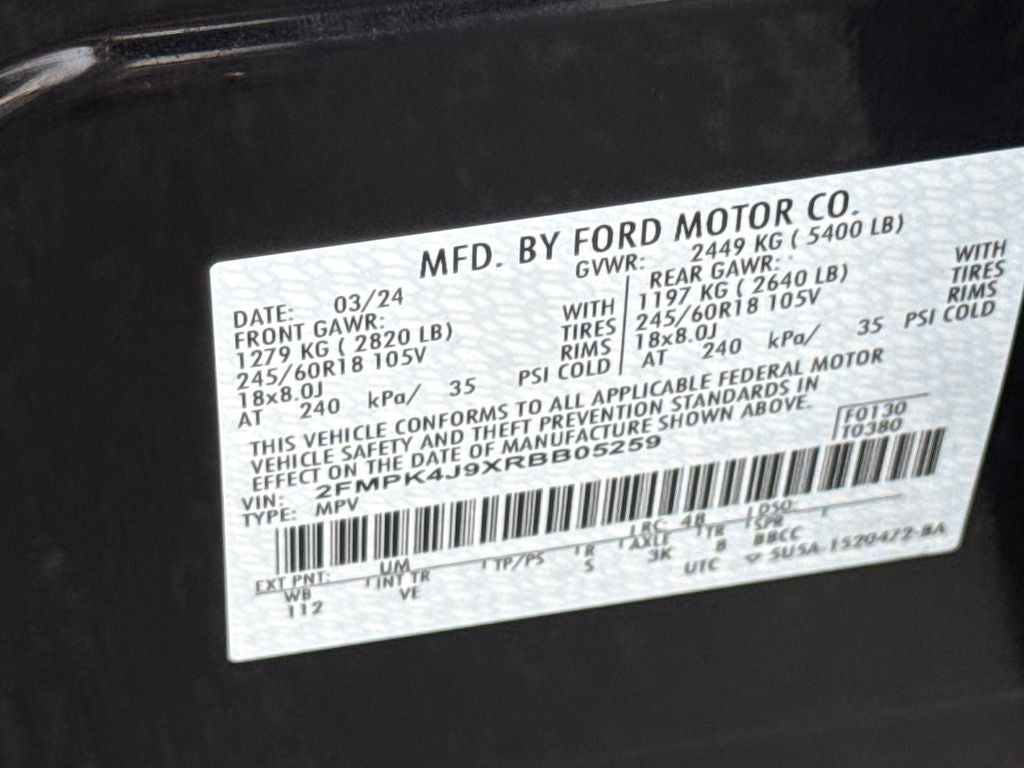 2024 Ford Edge SEL