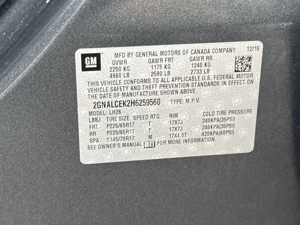 2017 Chevrolet Equinox LT