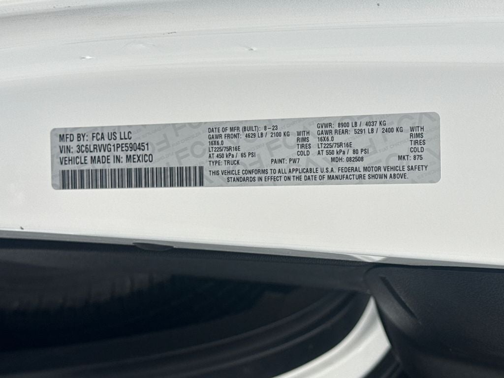 2023 RAM ProMaster 2500 Base