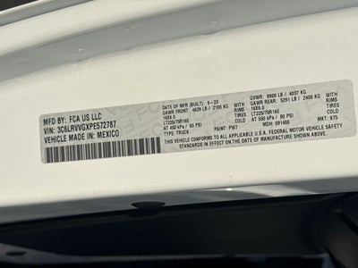 2023 RAM ProMaster 2500 Base