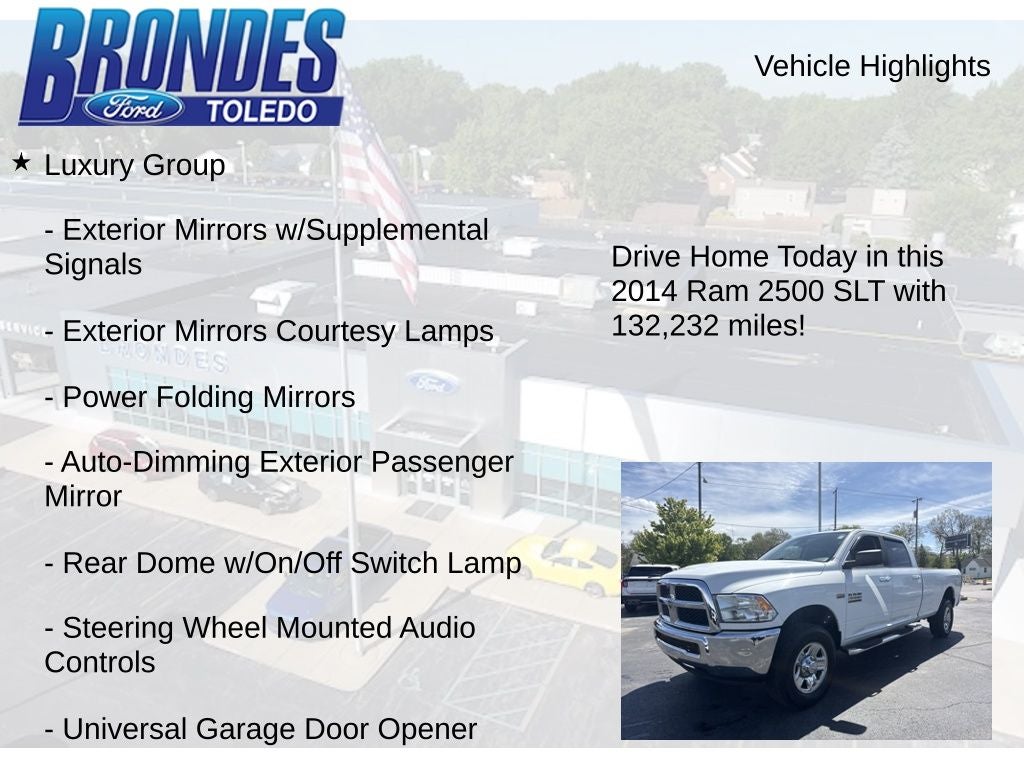 2014 RAM 2500 SLT
