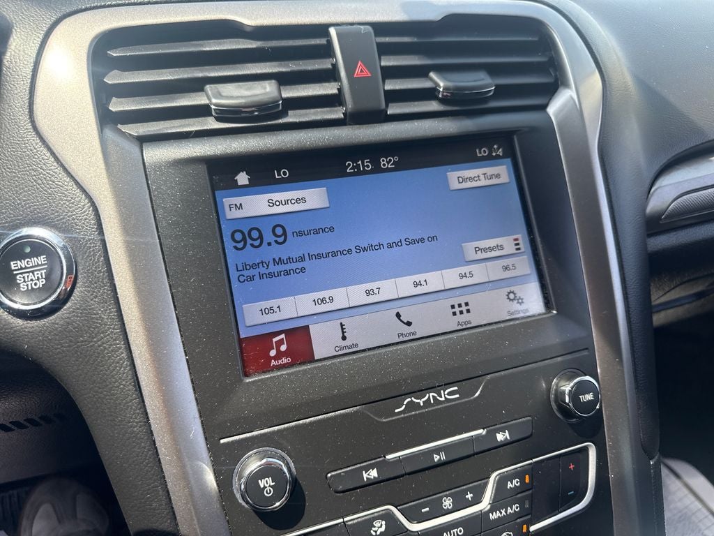 2019 Ford Fusion SE