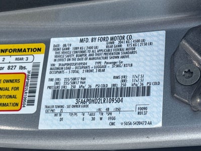 2020 Ford Fusion SE