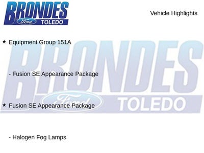 2019 Ford Fusion SE