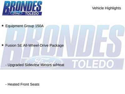 2019 Ford Fusion SE