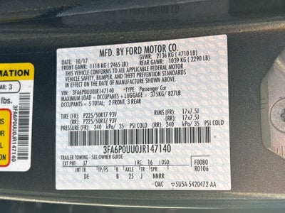 2018 Ford Fusion Hybrid S