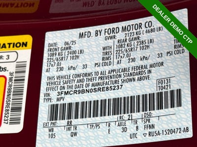 2025 Ford Bronco Sport Big Bend