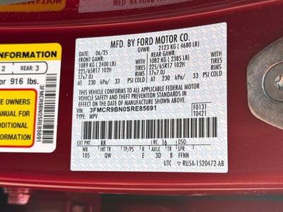 2025 Ford Bronco Sport Big Bend