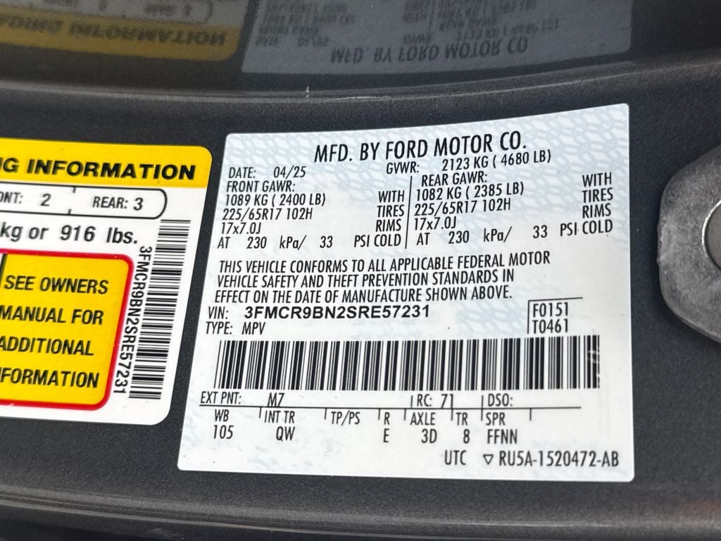 2025 Ford Bronco Sport Big Bend