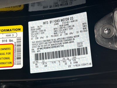 2025 Ford Bronco Sport Big Bend