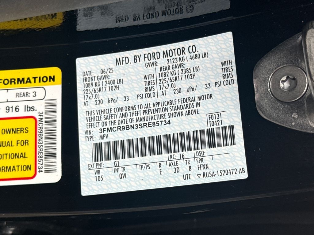 2025 Ford Bronco Sport Big Bend