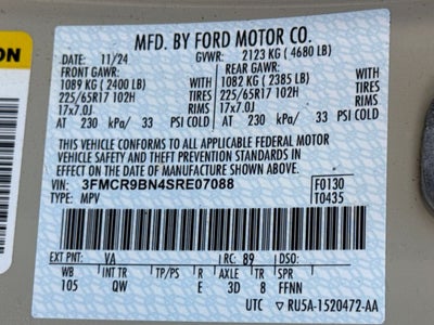 2025 Ford Bronco Sport Big Bend