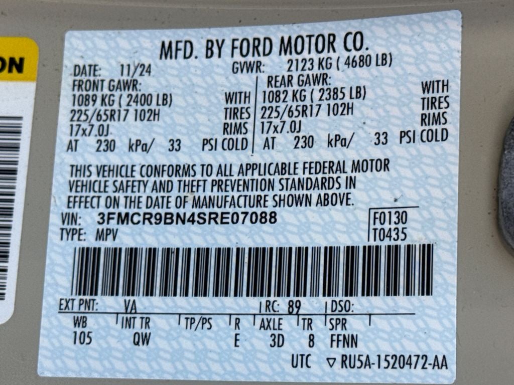 2025 Ford Bronco Sport Big Bend