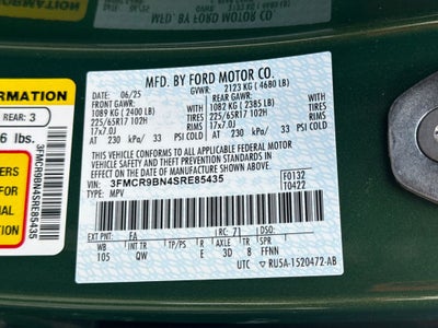 2025 Ford Bronco Sport Big Bend