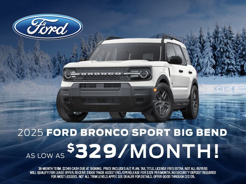 2025 Ford Bronco Sport Big Bend