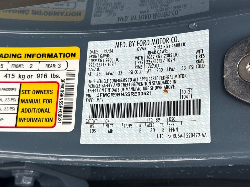 2025 Ford Bronco Sport Big Bend