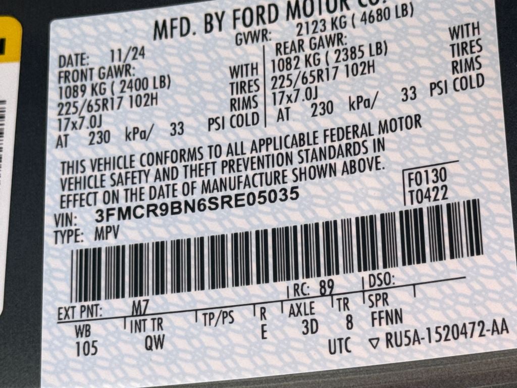 2025 Ford Bronco Sport Big Bend