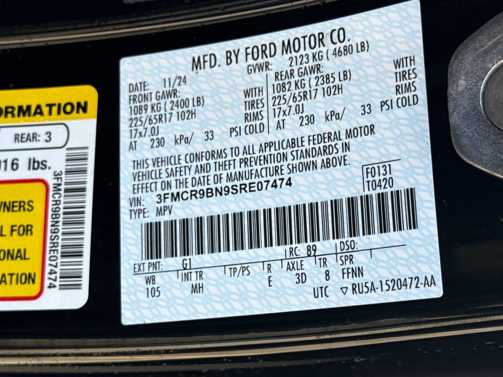 2025 Ford Bronco Sport Big Bend