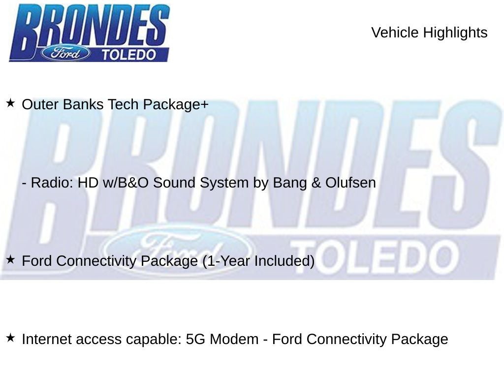 2026 Ford Bronco Sport Outer Banks