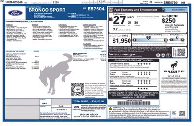 2025 Ford Bronco Sport Outer Banks