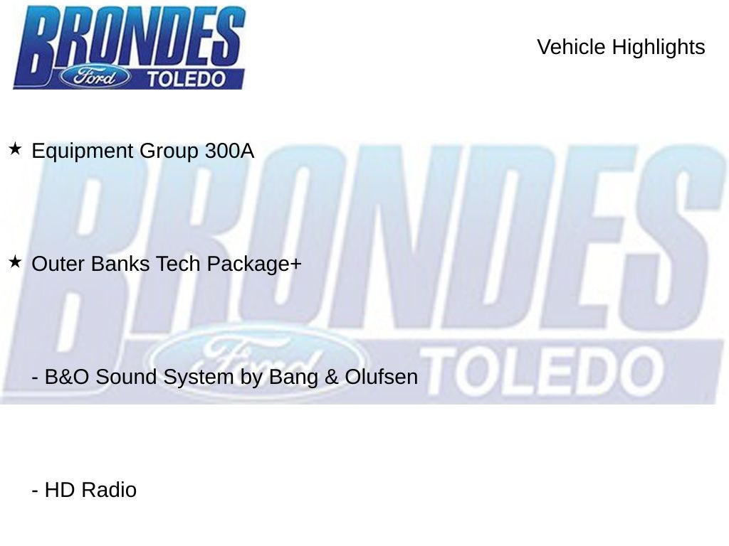 2025 Ford Bronco Sport Outer Banks