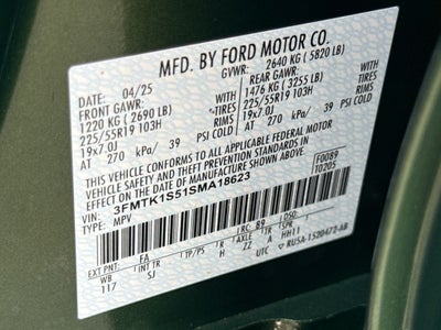 2025 Ford Mustang Mach-E Select