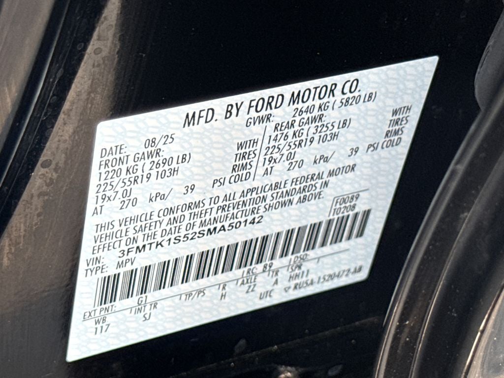 2025 Ford Mustang Mach-E Select