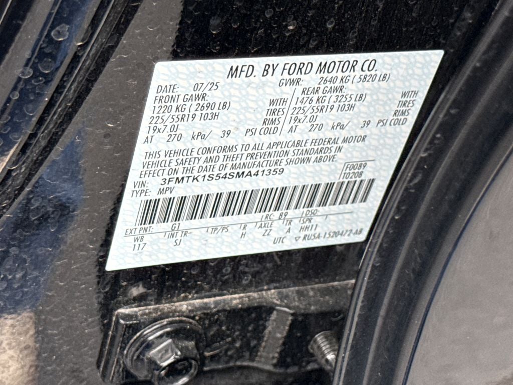 2025 Ford Mustang Mach-E Select