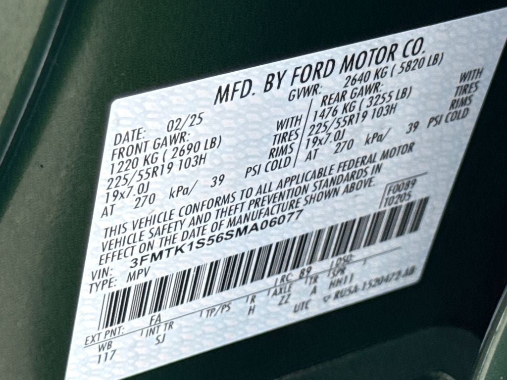 2025 Ford Mustang Mach-E Select
