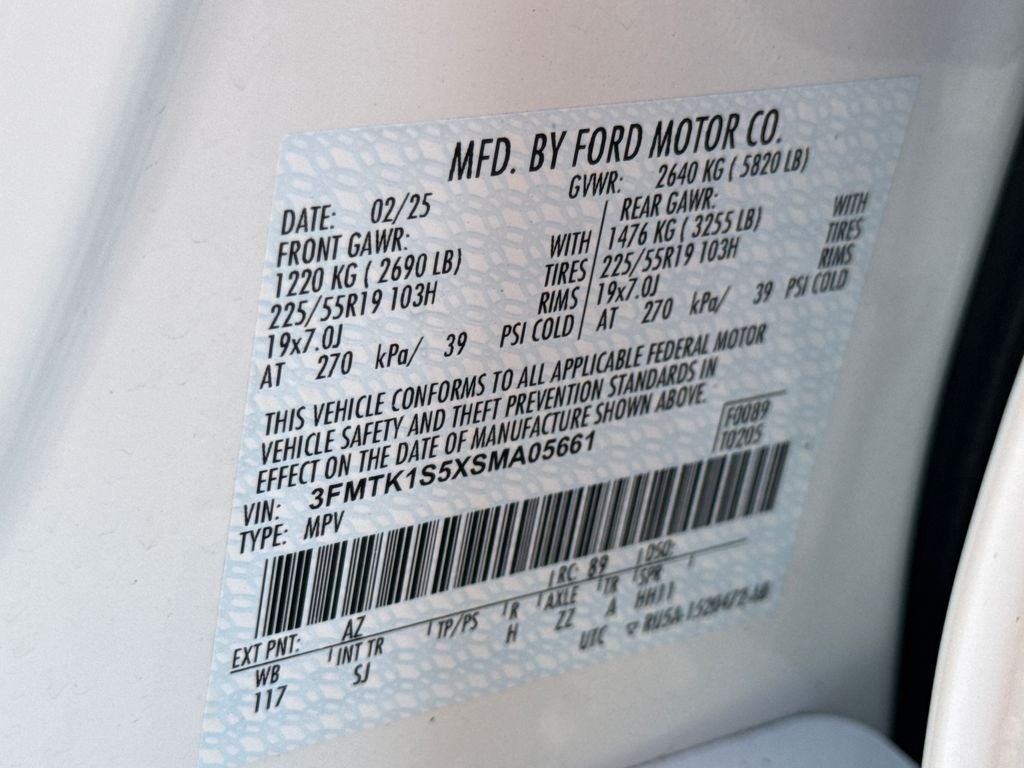 2025 Ford Mustang Mach-E Select