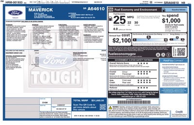 2025 Ford Maverick XL