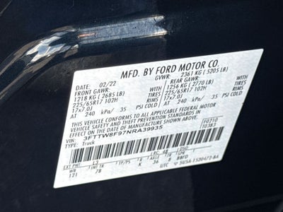 2022 Ford Maverick XLT