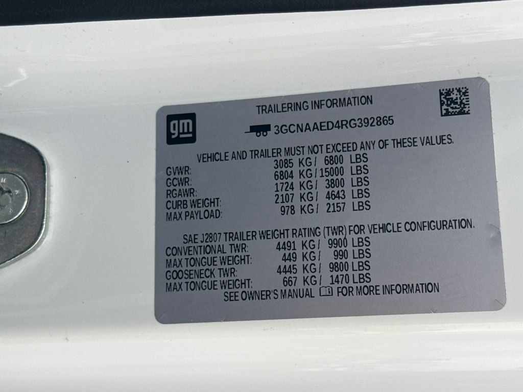 2024 Chevrolet Silverado 1500 WT