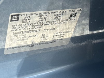 2016 Chevrolet Silverado 1500 LTZ 1LZ