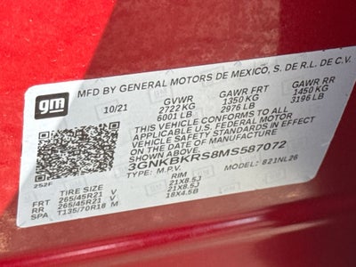 2021 Chevrolet Blazer RS