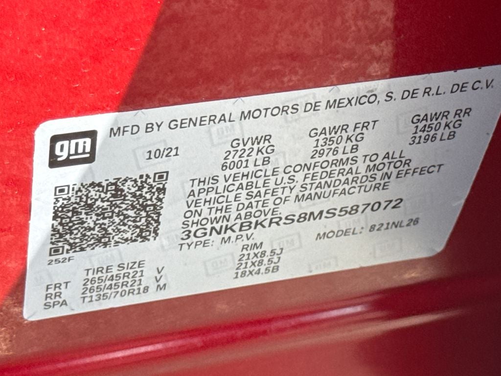 2021 Chevrolet Blazer RS