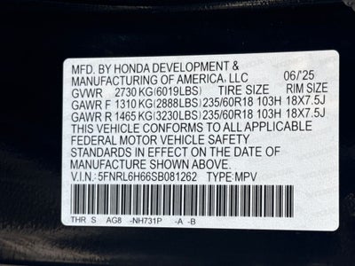 2025 Honda Odyssey EX-L