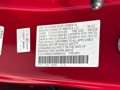 2023 Honda Odyssey Sport