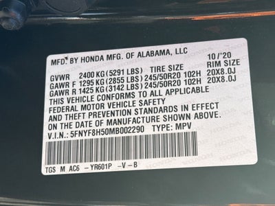 2021 Honda Passport EX-L