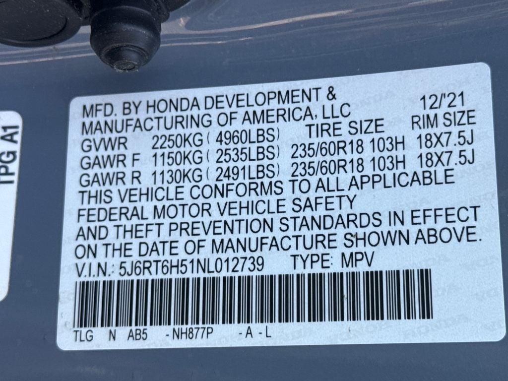2022 Honda CR-V Hybrid EX