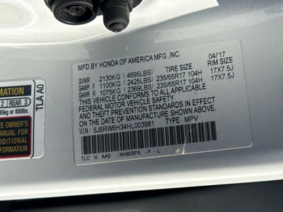 2017 Honda CR-V LX
