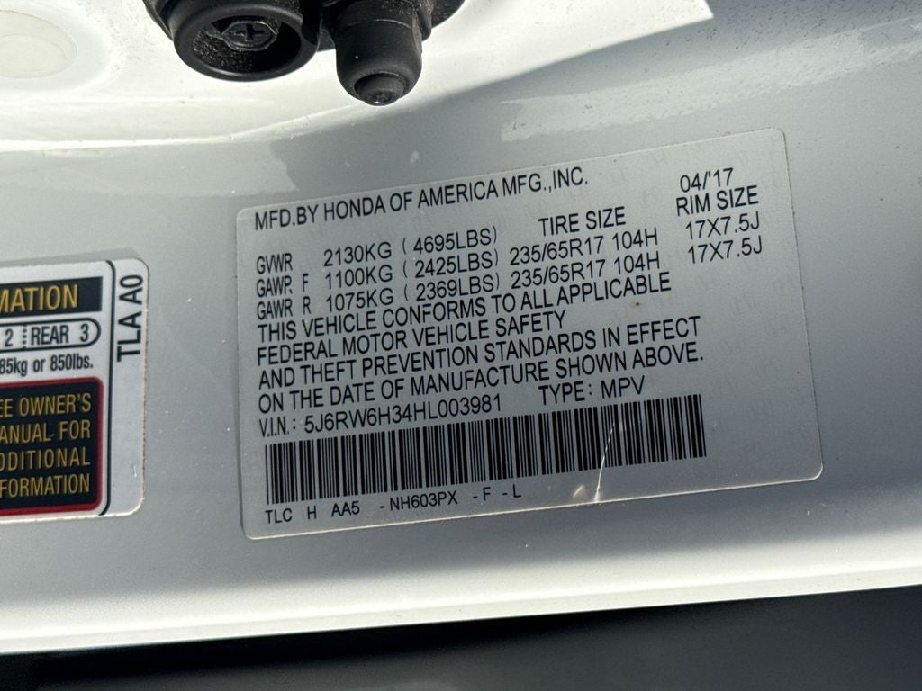 2017 Honda CR-V LX
